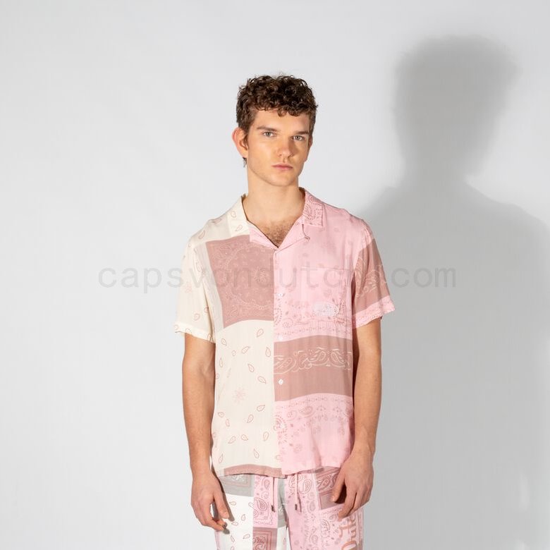 (image for) Online Marktplatz Von Dutch Originals -Kris Resortshirt, pink bandana F0817888-01683